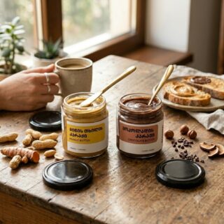 🍫🥜 შოკოლადის თუ მიწის თხილის კარაქი?
ორივე ნამუს გემრიელი არჩევანია — მაგრამ განსხვავებული სარგებელით ✨
🍫 ნამუს შოკოლადის კარაქი
✔️ ნამდვილი კაკაოს არომატი
✔️ შეიცავს კაკაოს ბუნებრივ ანტიოქსიდანტებს
✔️ იდეალურია პატარა ტკბილი მომენტებისთვის (ოდნავ დამტკბარია ქოქოსის შაქრით)
✔️ განწყობის გასაუმჯობესებელი გემო ყოველდღიურობაში 🤎

🥜 ნამუს მიწის თხილის კარაქი
✔️ მცენარეული ცილის წყარო
✔️ შეიცავს ბოჭკოს და მინერალებს
✔️ გამდიდრებულია კურკუმით ორგანიზმში ანთებითი პროცესების შესამცირებლად
✔️ ენერგიის შესანიშნავი წყარო საუზმისთვის ან წასახემსებლად 🌱
✨ არჩევანი მარტივია —
შოკოლადი პატარა ბედნიერებისთვის,
მიწის თხილის კარაქი — ენერგიისა და სიძლიერისთვის 💛
📍ნამუს პროდუქცია შეგიძლიათ შეიძინოთ:
🛒 ბეღელში (მრგვალ ბაღთან)
🛒 აგრო სახლში (მრგვალ ბაღთან)
#ნამუ #namu #ჯანსაღიგემო #შოკოლადი #მიწისთხილისკარაქი